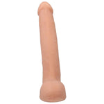 Doc Johnson Signature Series - Oliver Flynn - 10 Inch ULTRASKYN Dildo with Removable Vac-U-Lock Suction Cup - F-Machine & Harness Compatible - for Adults Only, Vanilla