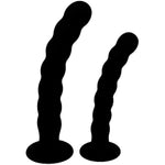 Anal Beads Butt Plug With Strong Suction Cup, Silicone Prostate Massager Adult Sex Toys (6.7 Inches)
