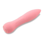 Flexible Silicone Waterproof Bullet Massager with 69 Functions, Rechargeable via USB - Pink