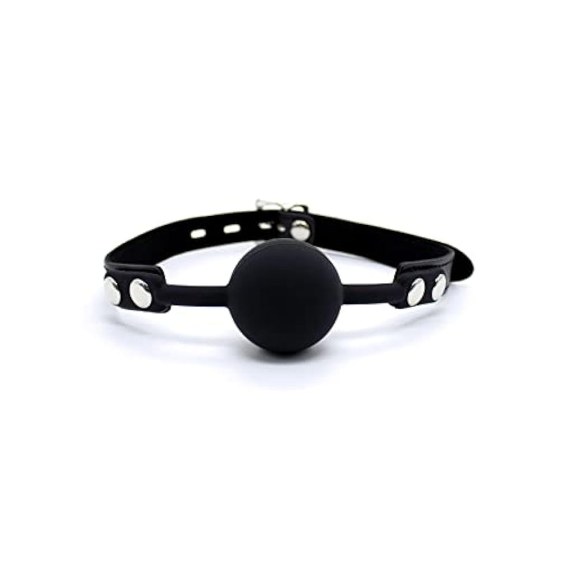 Black Open Mouth Silicone Ball Mouth Adjustable Restraint Sm Bondage Couples Bdsm Sex Toy Fetish Bondage Gags Muzzles Gag Ball Restraint Fetish Sex Toys