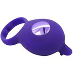 Silicone Clit Stimulating Vibrating Cock Ring For Couples