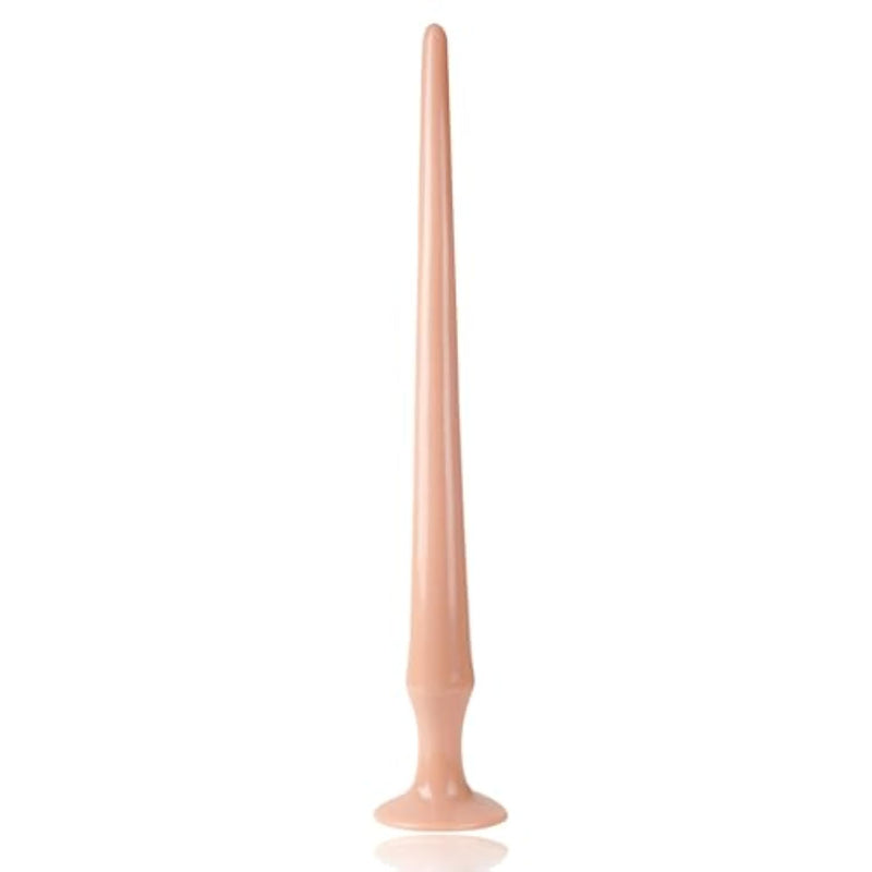 Long Anal Sex Toy Butt Plug - 17.7 Inch Long Dildo, Long Butt Plug Soft Flexible Long Anal Stimulatior Anus Dilator Sex Slave Anal Sex Toy With Strong Suction Cup For Male Female