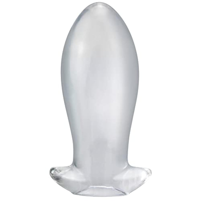 Super Huge Anal Plug - Transparent Butt Plug Prostate Massage Anus Dilator Vaginal G-Spot Orgasm Masturbation Sex Toy For Beginner Advanced Men Women(Xl)