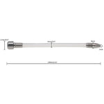 6 Pcs Urethra Trainer Set Chastity Lock Accessories Chastity Device Sex Toy Sound Urethral Plug Urethral Toy Urethral Masturbation Stick Catheter Sound Penis Plug Male Urethra Stimulation