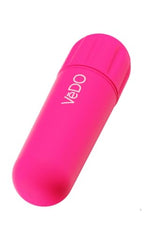 Nitro Bullet, Rechargeable Vibrating Adult Sex Toy, 3.25” Travel Size Vibe (Pink)