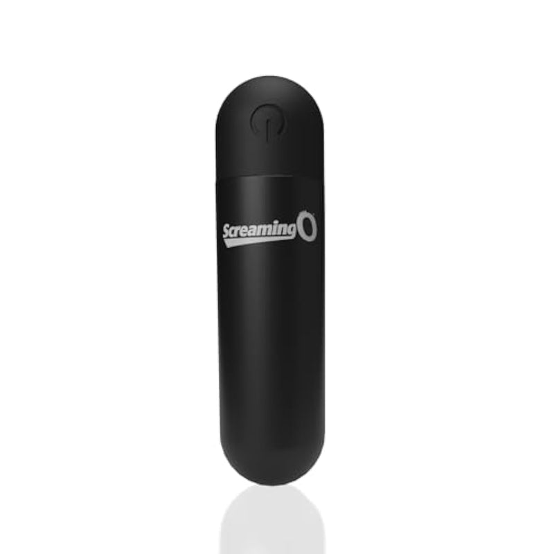 Soft Touch Rechargeable Bullets - Waterproof Mini Bullet Vibrator - Vibrator Bullet Sex Toy - Discreet Women Toy - Personal Stimulator - Black