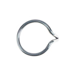 304 Stainless Steel Penis Ring In 7 Different Sizes Testicle Stretcher Pendant Cock Intimate Jewellery With Hook Bdsm Extreme Sex Toys For Men (30Mm)
