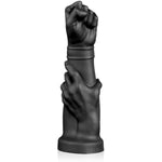Realistic Hand Dildo With Strong Suction Cup Fist And Forearm Anal Plugs For Vaginal Or Anal Fisting Big Cilicone Huge Dildo For Men (Large) Black