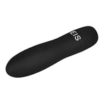 Slippery Mini Vibrator - Powerful Portable Bullet Vibrator, 10 Vibration Programs - Waterproof, Battery Operated (Black)