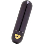 Bullet Vibrator For Her – Mini Vibrator For Clitoral Stimulation - Rechargeable Vibrating Bullet With 10 Vibration Modes – Waterproof Nipple Stimulator – Couples Sex Toy - Black