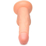 Inch Dildo With Balls - Light