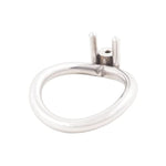 Cock Cage Closed Base Ring Ergonomic Design For Men'S Chasity Device Stainless Steel Virginity Lock 40Mm Jh240