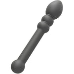 Double-Ended Dildo Massage Wand Silicone Adult Toy, Anal Beads Butt Plug Set With Ergonomic Grip, Waterproof For Couples Men Women (Silicone)