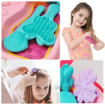 Girls Pretend Play Makeup Set For Children, Kids Make It Up For Little Girls Princess Toys For Toddlers Girl 2 3 4 5 6 Year Old