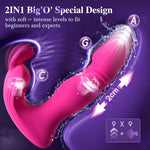 Wearable 3-in-1 App-Controlled Vibrator – Remote Adult Toy with Thrusting & Bunny Modes