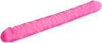 Flexible Double-Ended Dildo for Women, Waterproof Dual Dong for G-Spot & Anal Play