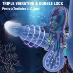 Vibrating Cock Ring for Men – Erection Enhancer and Stimulation Toy for Couples