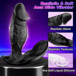 Remote-Controlled Prostate Massager – 10-Mode Vibrating Silicone Anal Plug for Men