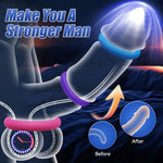 Silicone Penis Ring Set – 3 Sizes for Enhanced Erection & Lasting Pleasure