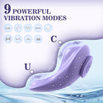 Remote-Control Wearable Panty Vibrator – Dual Motors, Magnetic Clip, 9 Modes