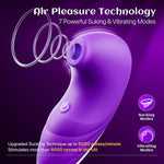 Suction & Vibration Massager – 7 Modes Clitoral & Nipple Stimulator for Women