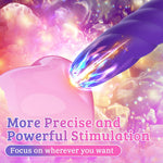 Mini Bullet Vibrator for Women – 10 Modes, Silicone G-Spot & Clitoral Stimulator