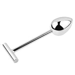 Metal Pull Rod Anal Plug Butt Trainer Metal Butt Plug S&M Adult Anal Plugs Woman Men Sex Gifts Things(23Mm)