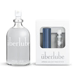 Home And Travel Bundle - Navy Travel Lube Kit + 112Ml Bottle Silicone Lube, Unscented, Flavorless, Works Underwater - 112Ml + Navy Kit