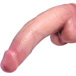 9'' Realistic Silicone Thick Anal Dildo, Gradient Diameter Huge Thick Anal Plug, Dual Hardness Material Design Big Dildo With Strong Suction Cup For Hands-Free & Anal Play, Sex Toys For Women & Men