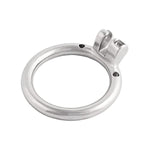 Male'S Flat Closed Base Ring For Stainless Steel Chasity Cages Device Virginity Lock Jh045 45Mm