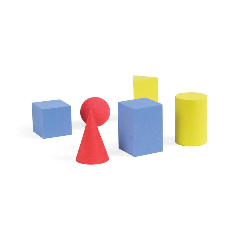 hand2mind ManipuLite GeoSolids, Set of 6