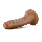 Blush Adult Sex Toys - Dr. Skin - 5.5" Small Realistic Dildo With Suction Cup - Soft Strap On Penis For Pegging Anal G Spot & Vaginal Pleasure - Sculpted Adult Toys For Women Men & Couples - Mocha