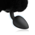 Silicone Anal Butt Plug With Anus Rabbit'S Tail Cosplay Sexy Adult Toy Anal Plug Anal Stimulator Butt Plug Anal Tail Sex Toys For Women Fun Sex Games Role Play Anal Training Adult Sex Toys (M)
