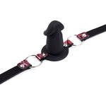 Bondage Restraints Silicone Dildo Gags For Sex, Bdsm Bondage Toys Sex Ball Gag Muzzles (Red-1)