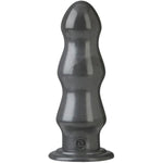 Doc Johnson American Bombshell - B-7 Tango - Vac-U-Lock Compatible Dildo - for Adults Only, Gunmetal Grey