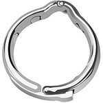 Metal Cock Ring, Cock Ring Adjustable Male Metal Penis Ring (Large)