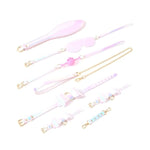 Laser Bondage Set, Perfect For Beginners And Experienced, 6 Pieces Sm Bondage Set With Restraints Kit, Handcuffs, Eye Mask, Erotic Sex Toy For Couple Lovers