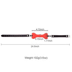 Ball Gag Bondage Silicone Leather Dog Bones Gag Mouth Pet Bone Bite Mouth Gag Bdsm Fetish Slave Restraints Sex Toys (Red)