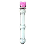 Glass Dildo Butt Plug,G-Spot Stimulation Butt Plugs Anal Beads Pleasure Wand Sex Factory Crystal Butt Plug Pleasure Wand Anal Beads Dildo Penis Masturbation For Women Men Couple