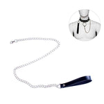 Faux Leather Leash Accessories Bdsm Metal Chain For Choker Necklace Adult Sex Game For Couples