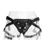 Adjustable Strap On Dildo Harness Universal Adult Sex Toy O-Rings Suction Cup Dildo Compatible Harness Leather Soft Ring Belt For Male