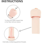 Men'S Penis Pump Sleeve Masturbator, Realistic Vagina Sleeve Dick Pump Seal Cock Pumps Sleeve Cover Penis Enlarger Penis Cylinder Vacuum Penis Pump Replacement Sleeve Parts