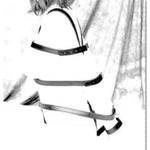 Bdsm Restraints Sets Neck To Wrist Body Harness Straps Adjustable Pu Leather Ropes Adult Sex Toys Fetish Flirt Bondage Kit For Couples Women Men