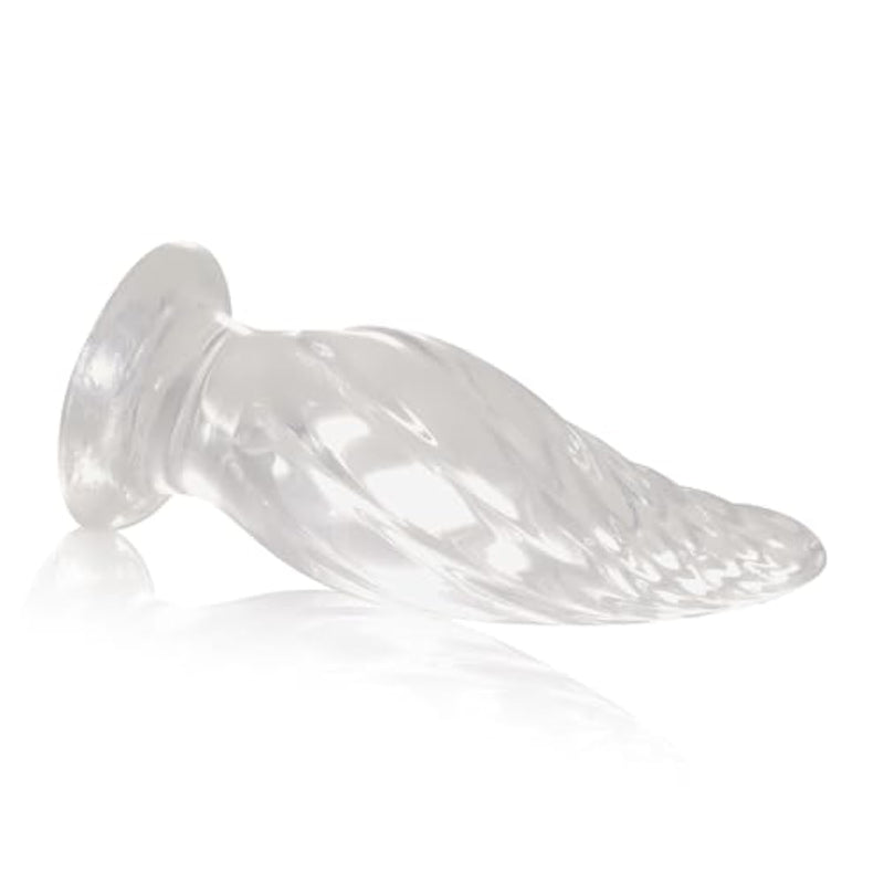 Big Butt Plug, Mango Shaped Silicone Butt Plug, Soft Prostate Massager, Anal Dilator With Powerful Suction Cup For Hands Free Play Sex Toy For Women Male Masturbation(M)