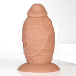 3.8 Inch Diameter Thick Anal Dildo, 7.5 Inch Realistic Huge Silicone Girth Dildo Anal Plug With Suction Cup & No Balls For Deeper Anal Stretcher, Massive Fat Dildos Gay Sex Toy For Advanced Player