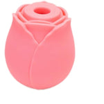 Rose Vibrator Clitoral Sucking Stimulator, 10 Modes, Safe Soft Silicone, Magnetic Charging, Up To 1.5 Hour Run Time, Water Proof Ipx6, Quiet Operation, For Adults And Women