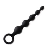 Silicone Gel Beads Anal Trainer Butt Plug, Massage Bum Plug Adult Toys For Beginer And Advanced Players