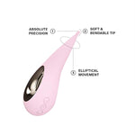 Dot Clitoral Pinpoint Vibrator For Women, Adult Sex Toy With Elliptical Motion And 8 Pleasure Settings, Clitoral Stimulator Adult Toy, High Frequency Personal Vibrator And Clit Toy, Pink