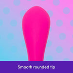 Power Play G Spot Vibrator For Women | Silicone Vibrating Curved Dildo Personal Massager | 7 Powerful Vibration Modes | Sexual Pleasure Tools For Women | G Spot Wand Couples Adult Sex Toys