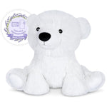 Warming Polar Bear Stuffed Animal, Microwavable Heating Pad For Soothing & Stress Relief, Stuffed Bears Plush Toys With Lavender Scent, Plushies White Bear Gifts Kids & Adults